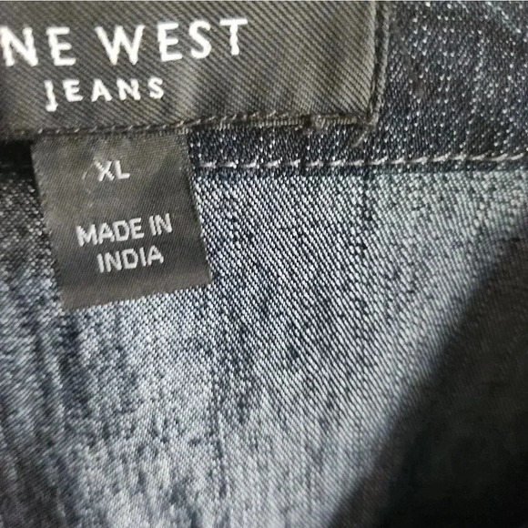 Nine West Ladies Jean Jacket Size XL - Picture 5 of 13